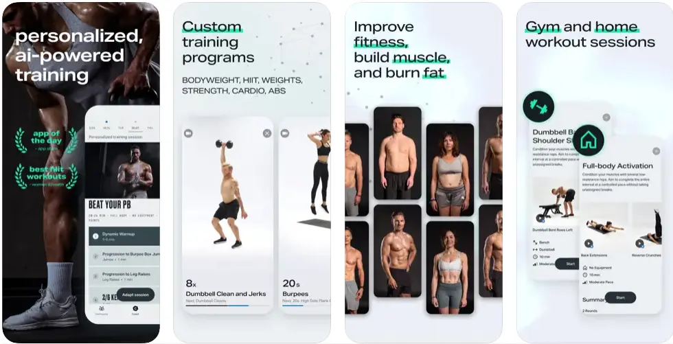 Freeletics Fitness App